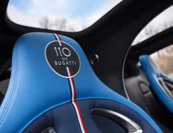 Interior Bugatti Chiron Sport "110 ans Bugatti" [Worldwide] '2019–21