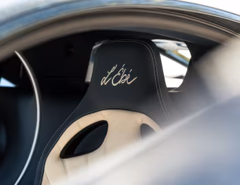 Interior Bugatti Chiron "L’Ébé" '2022
