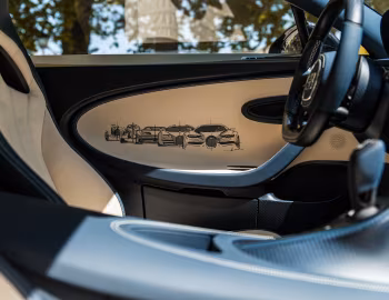 Interior Bugatti Chiron "L’Ébé" '2022