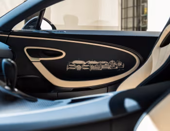 Interior Bugatti Chiron "L’Ébé" '2022