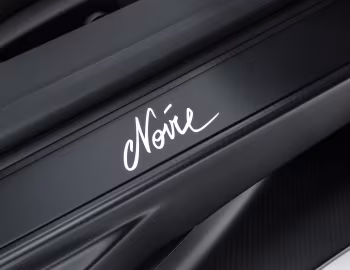 Interior Bugatti Chiron "Noire" '2020