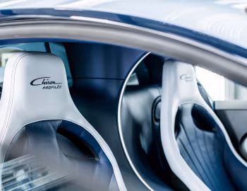 Interior Bugatti Chiron "Profilée" '2022