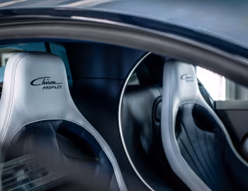Interior Bugatti Chiron "Profilée" '2022