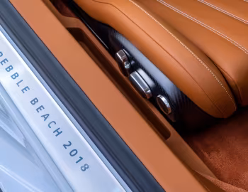 Interior Bugatti Chiron Sky View Show Car (#795023) '08.2018