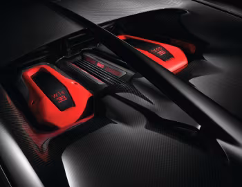 Bajo el capó Bugatti Chiron Sport [Worldwide] '2018–24