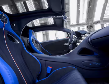 Interior Bugatti Chiron Sport "110 ans Bugatti" [Worldwide] '2019–21