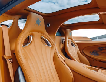 Interior Bugatti Chiron Sport "Les Légendes du Ciel" '2020–21