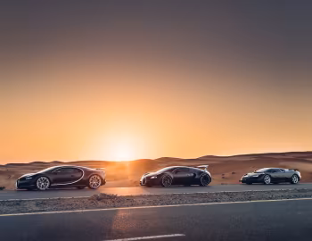 Dauer EB110 S, Bugatti Veyron, Bugatti Chiron