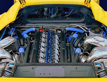 Bajo el capó Bugatti EB110 SS by Dauer (#39024) '1999