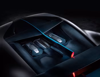 Bajo el capó Bugatti Divo '2018–21