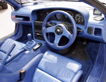 Interior Bugatti EB110 SS Prototype [RHD] (#39055) '1994