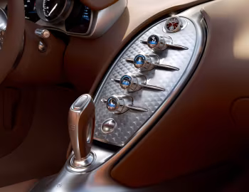 Interior Bugatti F.K.P. Hommage '2026