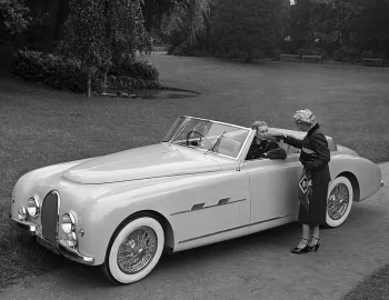 Bugatti Type 101 Cabriolet par Gangloff (#101.501) '1951