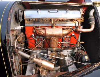 Bajo el capó Bugatti Type 18 "Black Bess" '1912–14