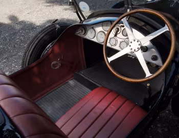 Interior Bugatti Type 23 Brescia Modifié Torpedo by Lavocat et Marsaud (#1709) '1923