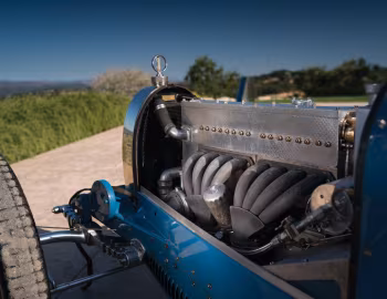 Bajo el capó Bugatti Type 35C '1927