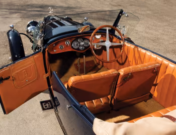 Interior Bugatti Type 44 4-seat Open Tourer '1929