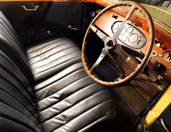 Panel frontal Bugatti Type 46 Cabriolet by Figoni '1930