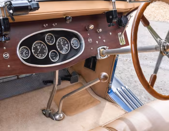 Panel frontal Bugatti Type 46 Superprofile Coupe '1930