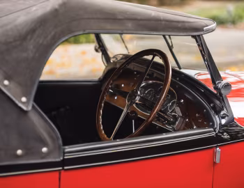 Interior Bugatti Type 49 Roadster by Gangloff '1931