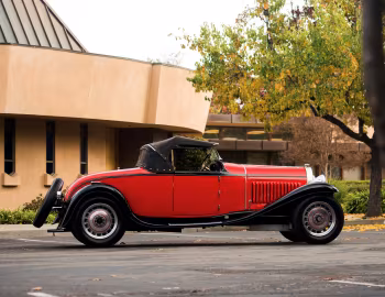 Bugatti Type 49 Roadster by Gangloff '1931
