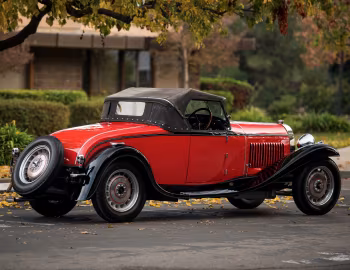 Bugatti Type 49 Roadster by Gangloff '1931