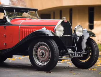 Bugatti Type 49 Roadster by Gangloff '1931