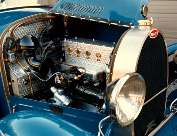 Bajo el capó Bugatti Type 51