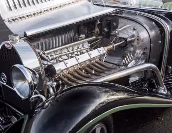Bajo el capó Bugatti Type 55 Cabriolet by Billeter & Cartier (№55206) '1932