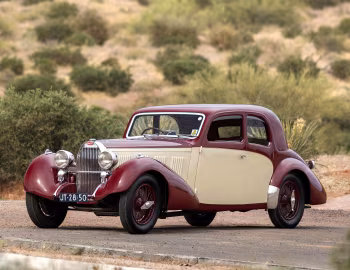 Bugatti Type 57 Pillarless Sports Coupe by Graber (#57443) '1937
