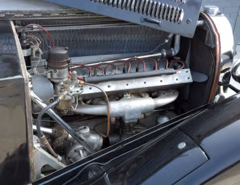 Bajo el capó Bugatti Type 57 Galibier '1936