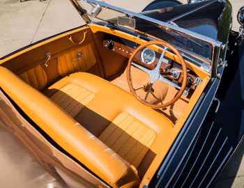 Interior Bugatti Type 57 par Franay (#57127) '1934