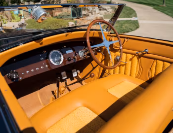 Interior Bugatti Type 57 par Franay (#57127) '1934