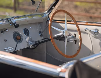 Interior Bugatti Type 57 Stelvio Cabriolet (#57406) '1936