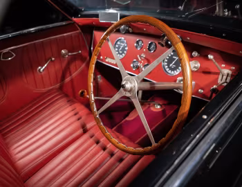 Panel frontal Bugatti Type 57C Aravis Cabriolet by Gangloff (#57798) '1939