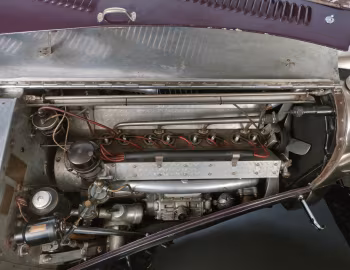 Bajo el capó Bugatti Type 57C Atalante (#57718) '1938