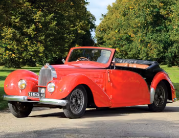 Bugatti Type 57C Stelvio Drophead Coupe by Gangloff (#57716) '1938