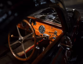 Interior Bugatti Type 57S Atalante "Roll Back" (#57384) '08.1936