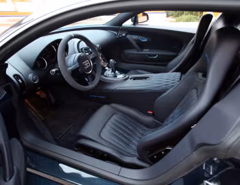 Interior Bugatti Veyron 16.4 Super Sport [North America] '2010