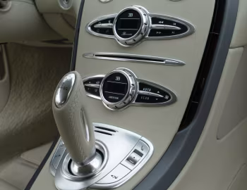 Interior Bugatti Veyron "Bleu Centenaire" '2009