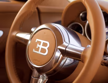 Interior Bugatti Veyron "Gold Edition" '2009
