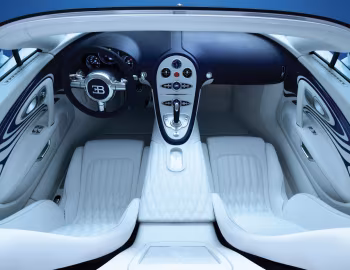 Interior Bugatti Veyron Grand Sport Roadster "L'Or Blanc" '06.2011