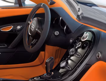 Interior Bugatti Veyron Grand Sport Roadster "Vitesse" '2012–15