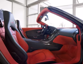 Interior Bugatti Veyron Grand Sport Roadster "Vitesse" '2012–15