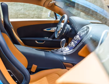 Interior Bugatti Veyron Grand Sport Roadster "Vitesse" "Meo Constantini" [North America] '2013