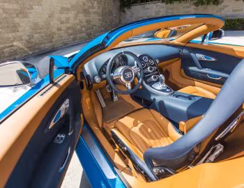 Interior Bugatti Veyron Grand Sport Roadster "Vitesse" "Meo Constantini" [North America] '2013