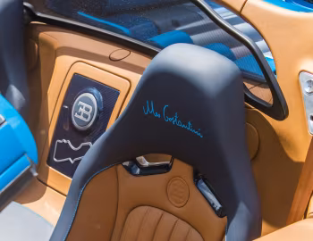 Interior Bugatti Veyron Grand Sport Roadster "Vitesse" "Meo Constantini" [North America] '2013