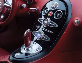 Interior Bugatti Veyron "Sang Noir" '2008