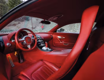 Interior Bugatti Veyron "Sang Noir" '2008