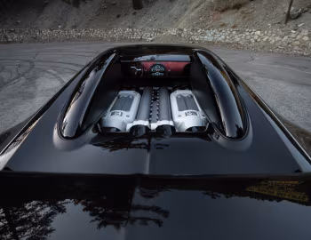 Bajo el capó Bugatti Veyron "Sang Noir" '2008